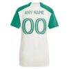 Austin FC adidas Women's 2024 The Armadillo Kit Replica Custom Jersey - Tan - - Detail View