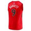 RJ Barrett Toronto Raptors Fashion7 Fast Break Player Jersey - Red - Detail View