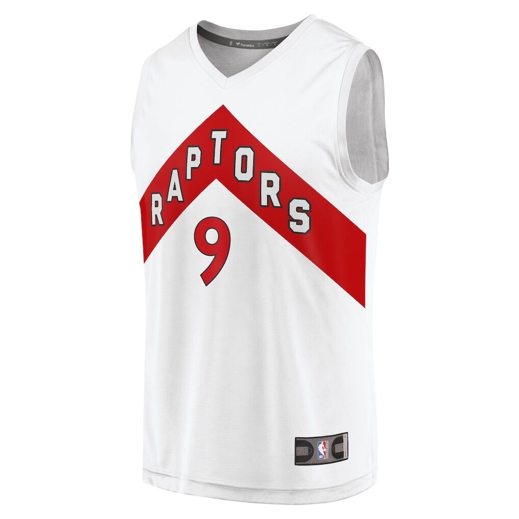 RJ Barrett Toronto Raptors Fashion7 Youth Fast Break Player Jersey - Association Edition