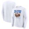 Fall Out Boy x Oklahoma City Thunder Fashion7 So Much For (2our) Dust Fleece Pullover Sweatshirt - White - Front View