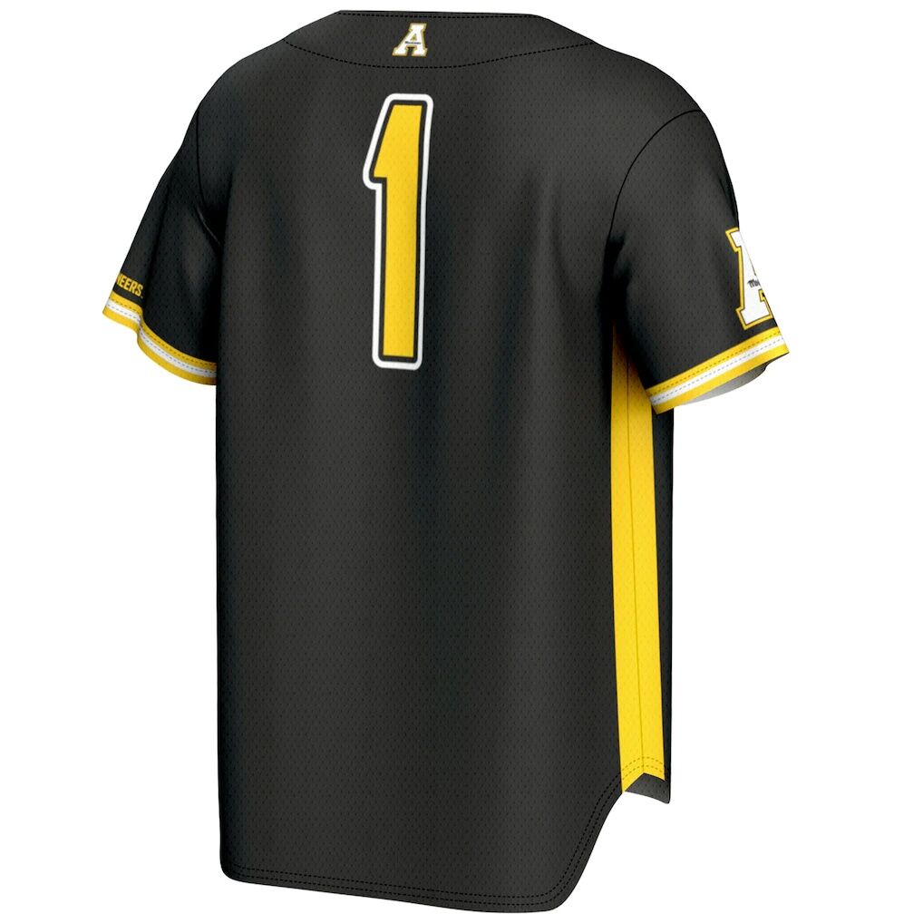 #1 Appalachian State Mountaineers GameDay Greats Lightweight Baseball Fashion Jersey