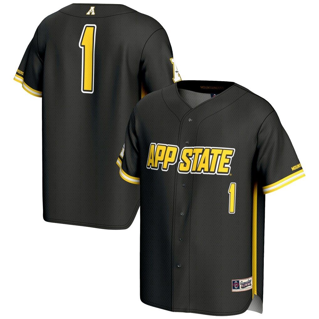 #1 Appalachian State Mountaineers GameDay Greats Lightweight Baseball Fashion Jersey