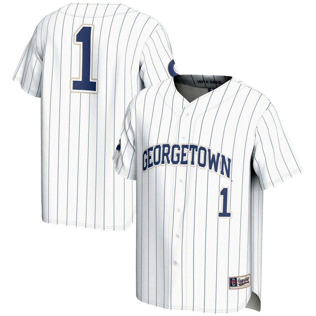 #1 Georgetown Hoyas GameDay Greats Lightweight Baseball Fashion Jersey