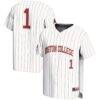 #1 Boston College Eagles GameDay Greats Lightweight Baseball Fashion Jersey - White - Front View