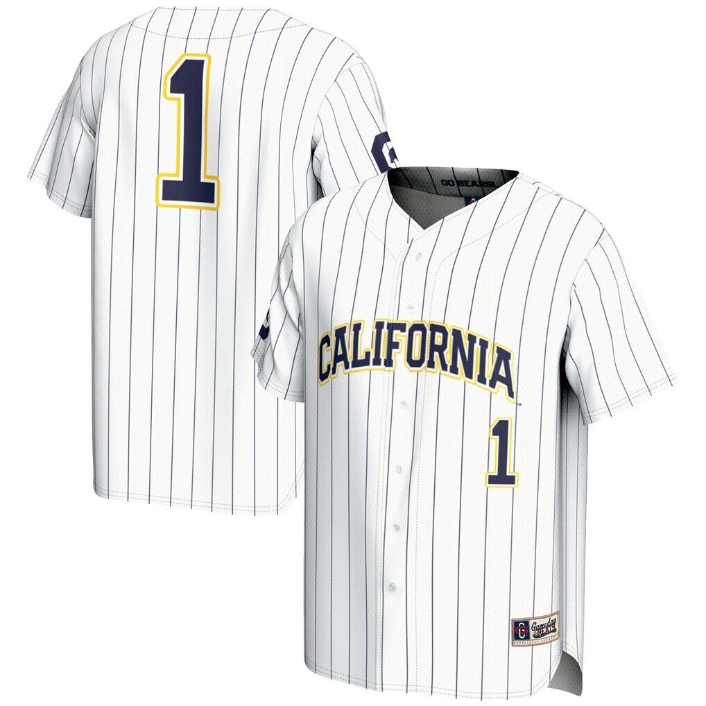 #1 Cal Bears GameDay Greats Lightweight Baseball Fashion Jersey