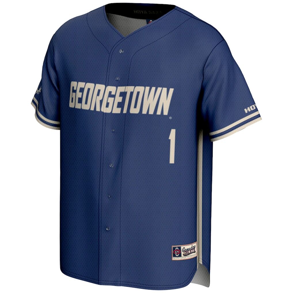 #1 Georgetown Hoyas GameDay Greats Youth Lightweight Baseball Fashion Jersey