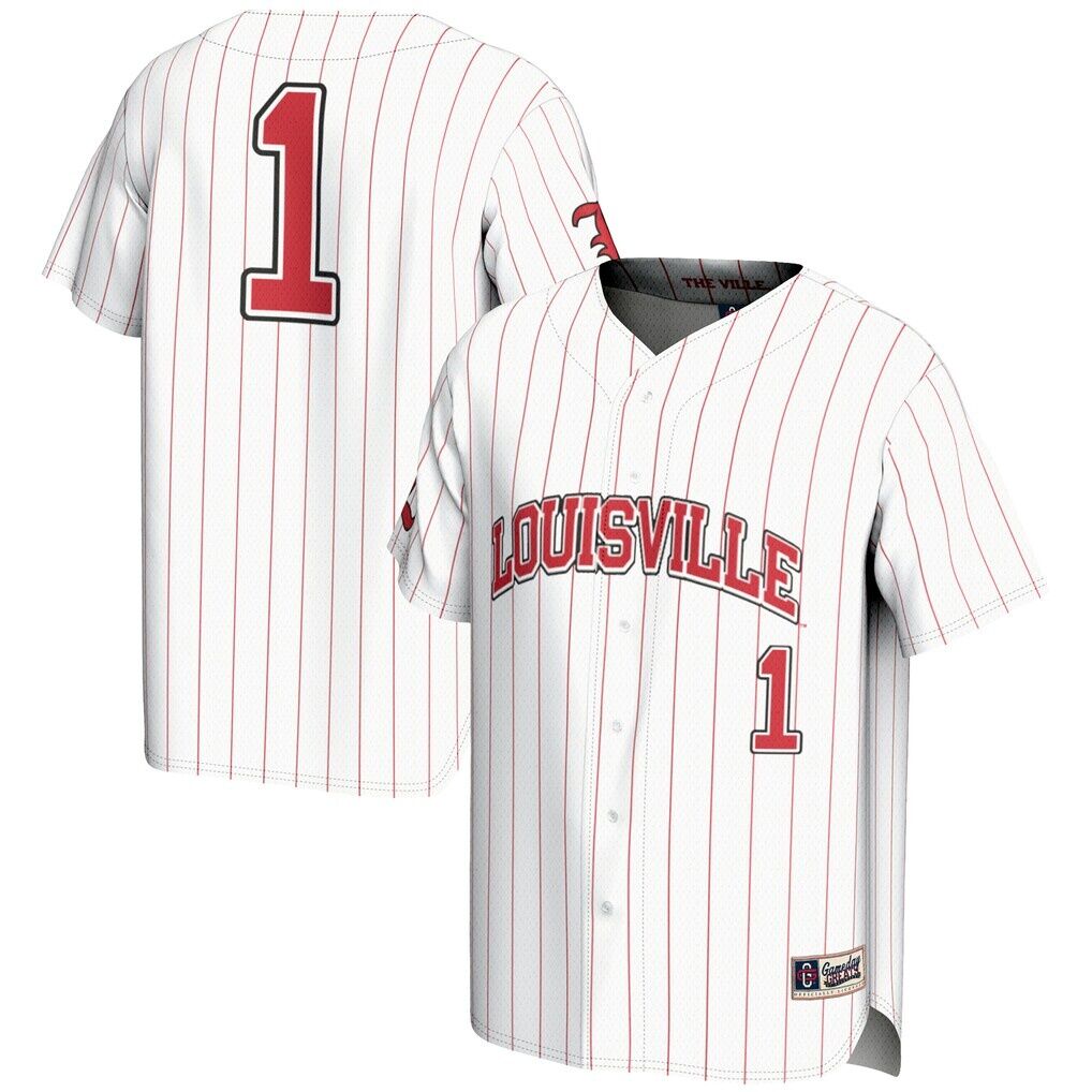 #1 Louisville Cardinals GameDay Greats Youth Lightweight Baseball Fashion Jersey