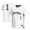 #1 Cal Bears GameDay Greats Youth Lightweight Baseball Fashion Jersey - White - Front View