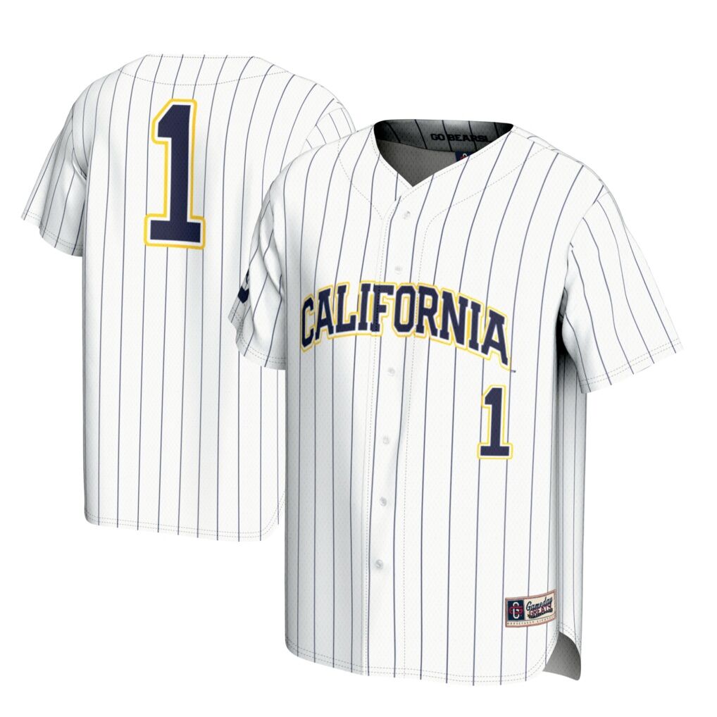 #1 Cal Bears GameDay Greats Youth Lightweight Baseball Fashion Jersey