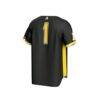 #1 Appalachian State Mountaineers GameDay Greats Youth Lightweight Baseball Fashion Jersey - Black - Detail View