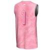 #1 Arkansas Razorbacks GameDay Greats Unisex Lightweight Basketball Jersey - Pink - Detail View