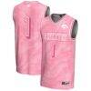 #1 Iowa Hawkeyes GameDay Greats Unisex Lightweight Basketball Jersey - Pink - Front View