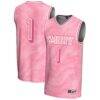 #1 Emory Eagles GameDay Greats Unisex Lightweight Basketball Jersey - Pink - Front View