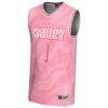 #1 Emory Eagles GameDay Greats Unisex Lightweight Basketball Jersey - Pink - Side View