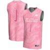 #1 Arkansas Razorbacks GameDay Greats Youth Lightweight Basketball Jersey - Pink - Front View