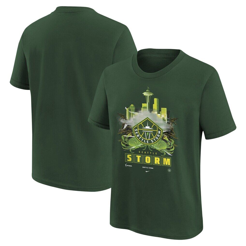 Seattle Storm Nike Youth Original Content Max90 T-Shirt - Hunter Green