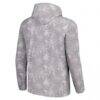 Alabama Crimson Tide Tommy Bahama Palm Frenzy Hoodie Long Sleeve T-Shirt - Gray - Detail View