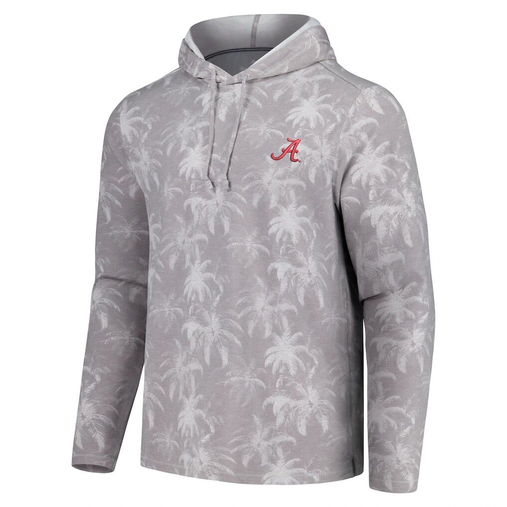 Alabama Crimson Tide Tommy Bahama Palm Frenzy Hoodie Long Sleeve T-Shirt
