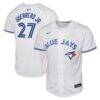 Vladimir Guerrero Jr. Toronto Blue Jays Nike Youth Home Limited Player Jersey - White - Front View