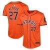 Jose Altuve Houston Astros Nike Youth Alternate Limited Player Jersey - Orange - Front View