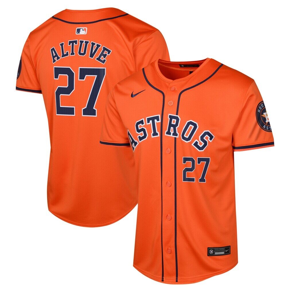 Jose Altuve Houston Astros Nike Youth Alternate Limited Player Jersey