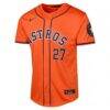 Jose Altuve Houston Astros Nike Youth Alternate Limited Player Jersey - Orange - Side View