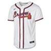 Matt Olson Atlanta Braves Nike Youth Home Limited Player Jersey - White - Back View