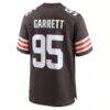 Myles Garrett Cleveland Browns Nike Team Game Jersey - Brown - Detail View