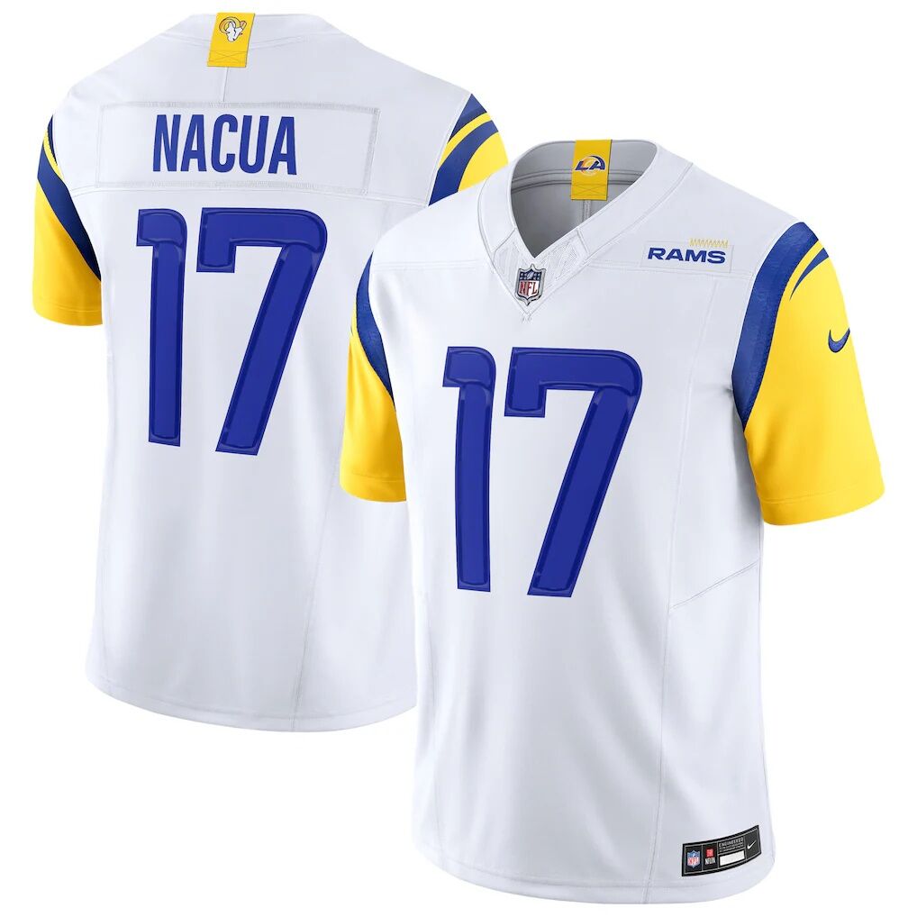 Puka Nacua Los Angeles Rams Nike Vapor F.U.S.E. Limited Jersey