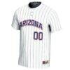 Arizona Wildcats GameDay Greats Unisex NIL Pick-A-Player Lightweight Softball Jersey - White - Side View