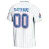 Kansas Jayhawks GameDay Greats Unisex NIL Pick-A-Player Lightweight Softball Jersey - White - Detail View
