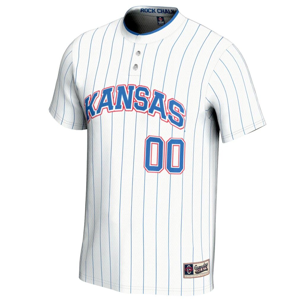 Kansas Jayhawks GameDay Greats Unisex NIL Pick-A-Player Lightweight Softball Jersey