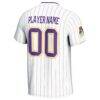ECU Pirates GameDay Greats Unisex NIL Pick-A-Player Lightweight Softball Jersey - White - Detail View