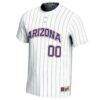 Arizona Wildcats GameDay Greats Youth NIL Pick-A-Player Lightweight Softball Jersey - White - Side View