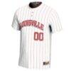 Louisville Cardinals GameDay Greats Youth NIL Pick-A-Player Lightweight Softball Jersey - White - Side View