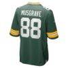 Luke Musgrave Green Bay Packers Nike Game Jersey - Green - Detail View