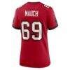 Cody Mauch Tampa Bay Buccaneers Nike Women's Game Jersey - Red - Detail View