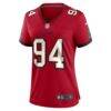 Calijah Kancey Tampa Bay Buccaneers Nike Women's Game Jersey - Red - Side View