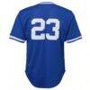 Ryne Sandberg Chicago Cubs Mitchell & Ness Youth Cooperstown Collection Mesh Batting Practice Jersey - - Detail View
