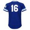 Bo Jackson Kansas City Royals Mitchell & Ness Youth Cooperstown Collection Mesh Batting Practice Jersey - - Detail View