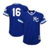 Bo Jackson Kansas City Royals Mitchell & Ness Youth Cooperstown Collection Mesh Batting Practice Jersey - - Front View
