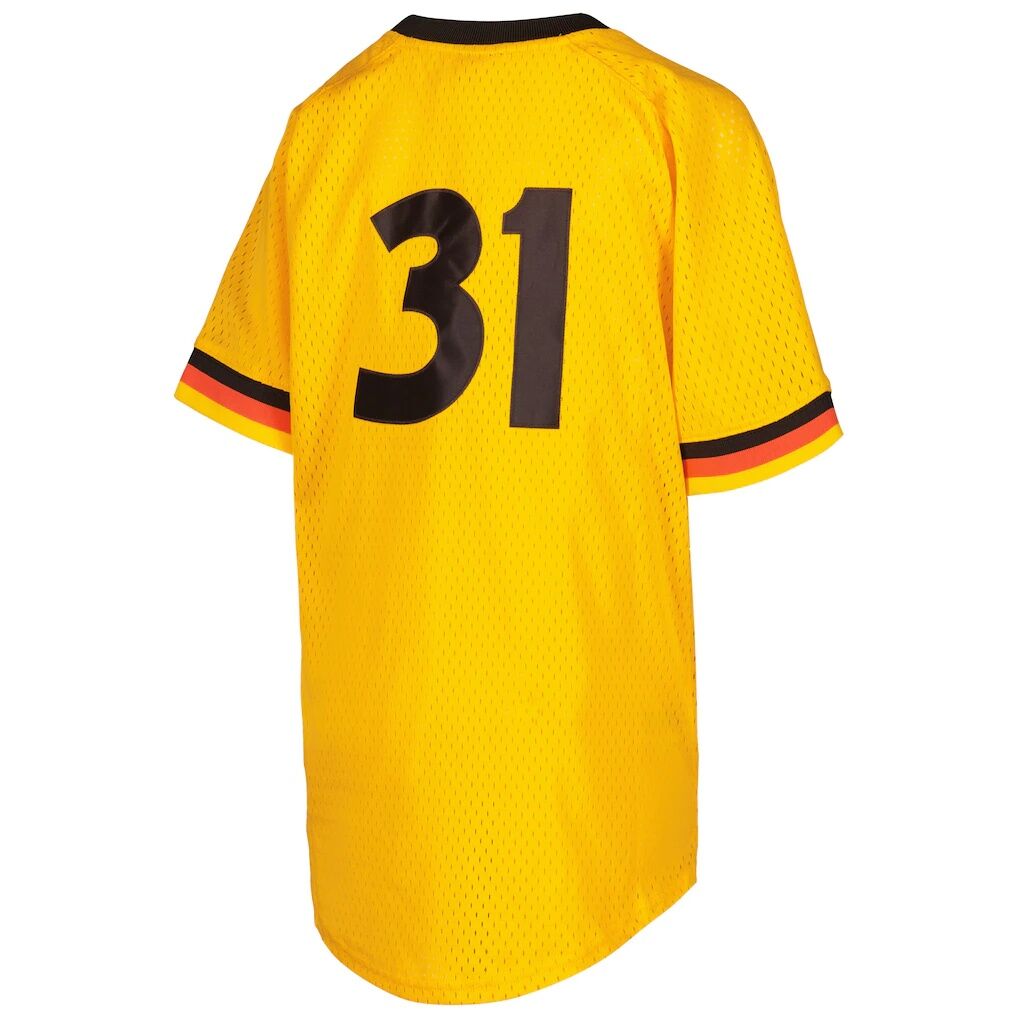 Dave Winfield San Diego Padres Mitchell & Ness Youth Cooperstown Collection Mesh Batting Practice Jersey