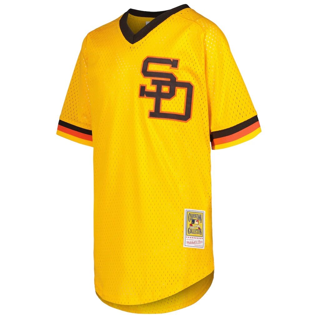 Dave Winfield San Diego Padres Mitchell & Ness Youth Cooperstown Collection Mesh Batting Practice Jersey