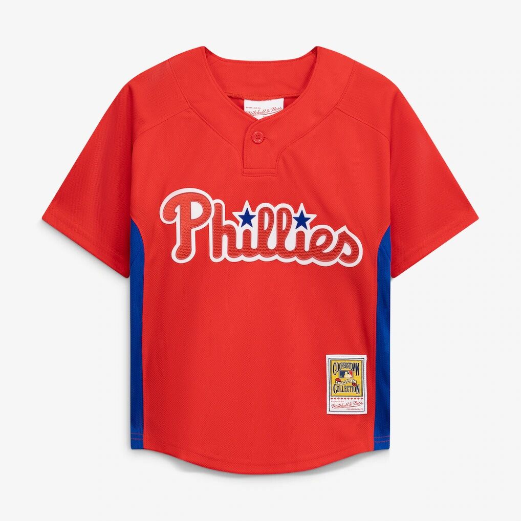 Roy Halladay Philadelphia Phillies Mitchell & Ness Toddler Cooperstown Collection Mesh Batting Practice Jersey