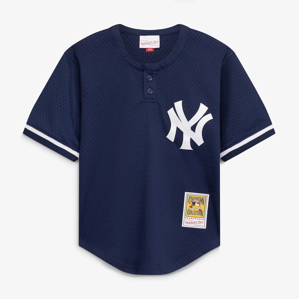 Derek Jeter New York Yankees Mitchell & Ness Toddler Cooperstown Collection Mesh Batting Practice Jersey