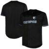 Memphis Grizzlies Profile Big & Tall Pop Jersey - Black - Front View