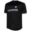 Memphis Grizzlies Profile Big & Tall Pop Jersey - Black - Side View