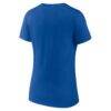 San Jose Earthquakes Fashion7 Women's Logo V-Neck T-Shirt - Blue - Detail View