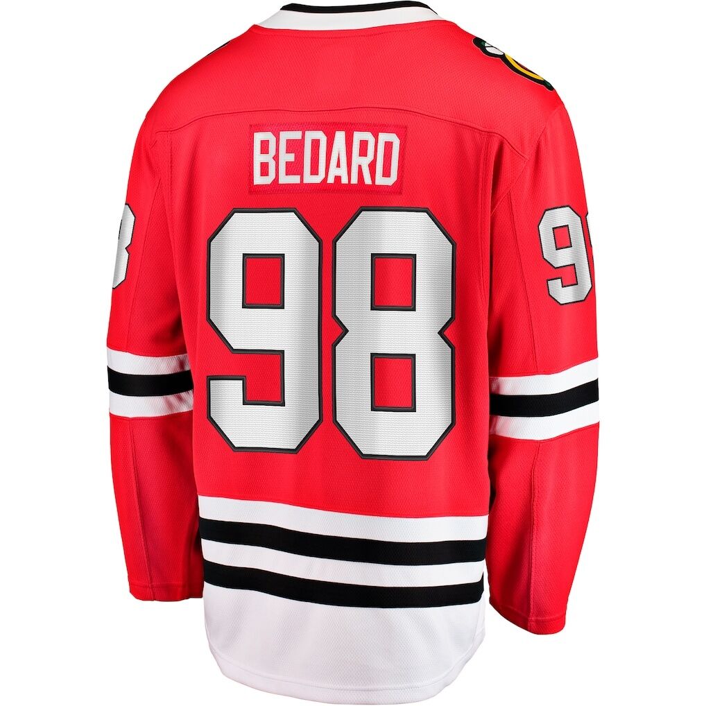 Connor Bedard Chicago Blackhawks Fashion7 Home Breakaway Player Jersey
