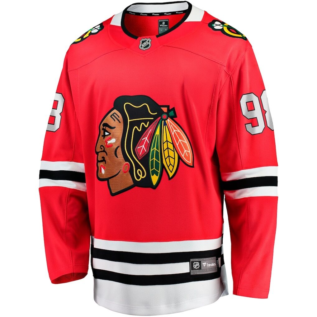 Connor Bedard Chicago Blackhawks Fashion7 Home Breakaway Player Jersey
